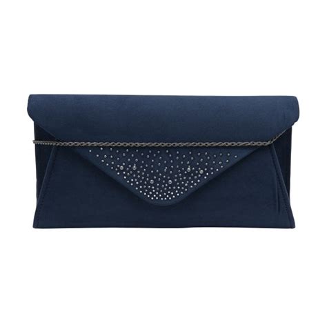 navy clutch bag uk